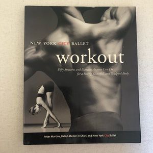 Paperback NYC Ballet stretch & exercise book by Peter Martins